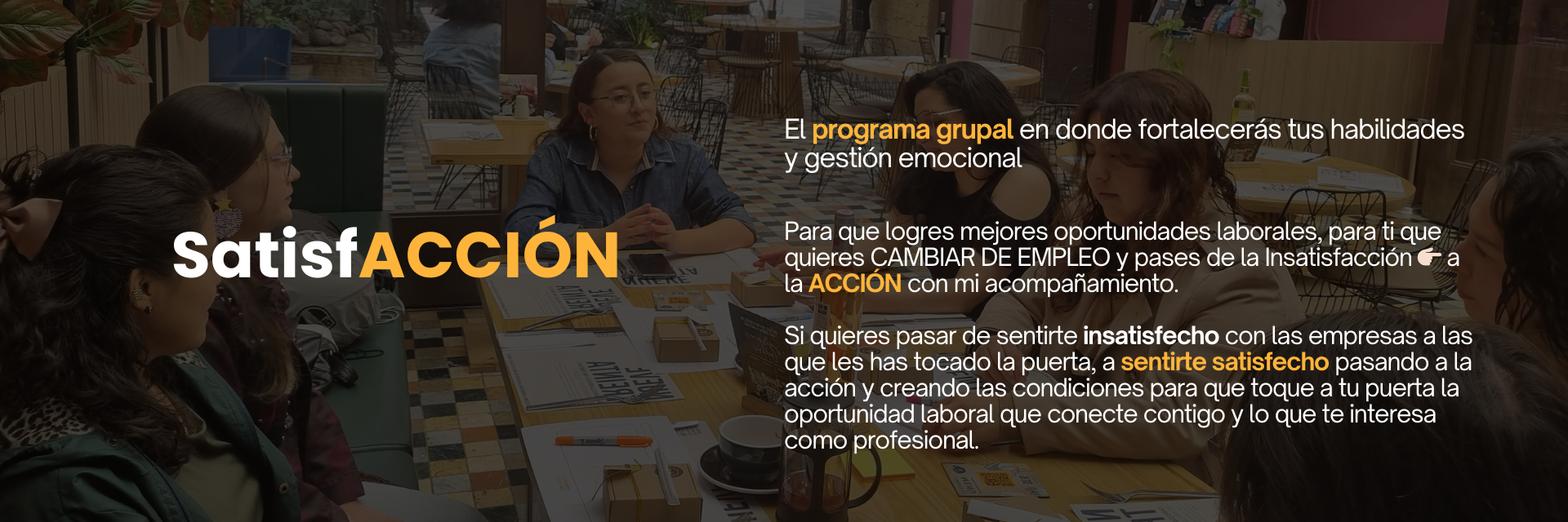 El programa grupal en donde fortaleceras tus habilidades y gestion emocional